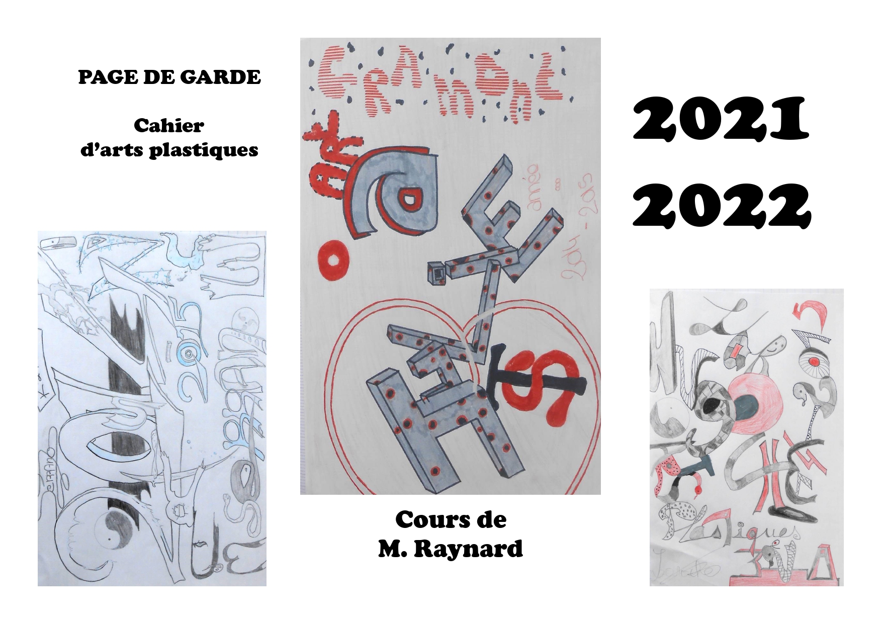 Page De Garde Cahier De Mo Expo page de garde - ARTS PLASTIQUES - Collège Du Val De Cère - LAROQUEBROU
